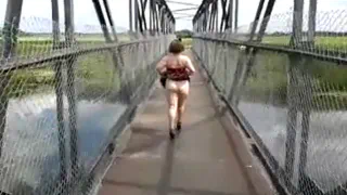 Засветы на мосту возле Эли часть 1