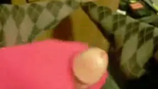 на розовое колено