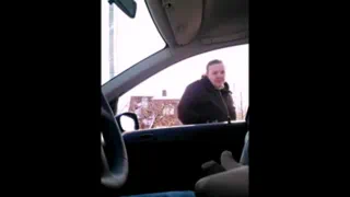 Засветы бабушку в машину