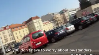 Чешская девушка взяла и трахнулась с незнакомым парнем за наличные