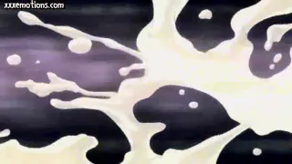 Горячий хентай с массивными молочные сиськи