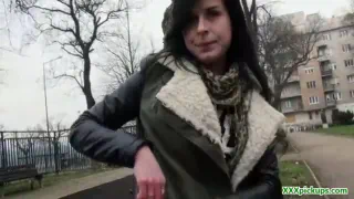 Платиновая блондинка Чешская девушка взяла и трахнул 03