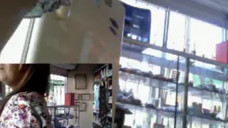Латина зрелая общественного флэш