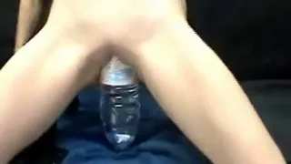 Бутылка воды киска проникновение