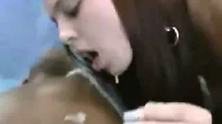 Огромный черный член сосать
