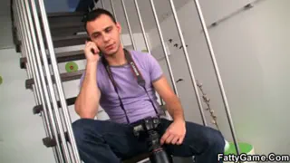 Большие сиськи блондинка толстушки является рачком после фотосессии