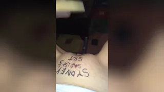 Пизда себя наказание с деревянной ложкой