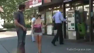 Элис Ромен Получает Щеголял Голым в Публичном Месте