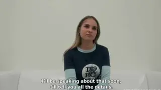 Чешский кастинг Вероника говорил сосущие хуй
