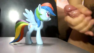 Рэйнбоу Дэш Млп Рис Буккаке 01