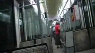 Сумасшедший немец трахает свою сучку на поезд по