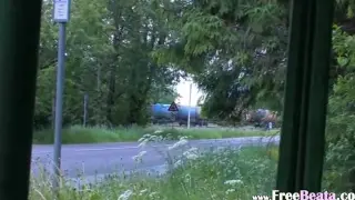 Наш первый публичный трах на автобусной станции клип