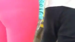 Гран-зад АН легинсы росас - большой но в розовые легинсы
