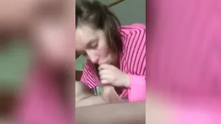 Довольно в розовом Минет с МГК