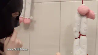 Возбужденный сильно грохнули бдсм красотка с веревками