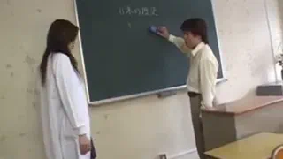 Маи Ханано сексуальная Японская учительница трахнула часть2