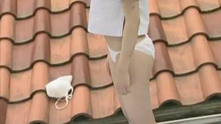 Хазуки Шизука на крыше 2 2