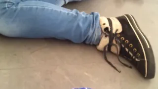 Горячий черный откровенный конверс